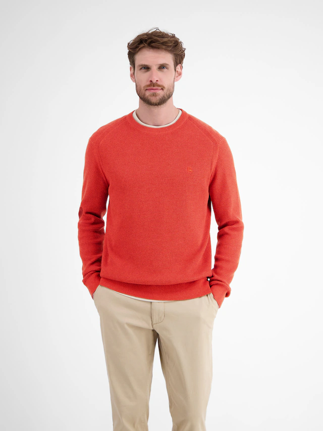 LERROS Strickpullover »Herren Strickpullover in Strukturqualität«