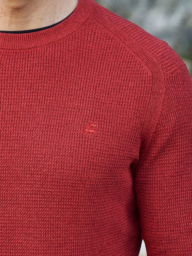 LERROS Strickpullover »Herren Strickpullover in Strukturqualität«