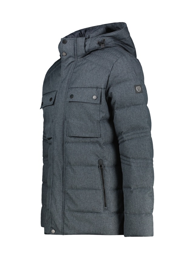 LERROS Outdoorjacke »Herren Fieldjacket in Woll-Optik« mit Kapuze