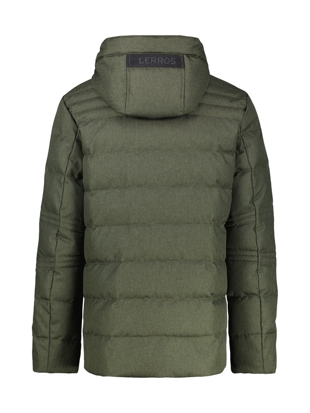 LERROS Outdoorjacke »Herren Fieldjacket in Woll-Optik« mit Kapuze