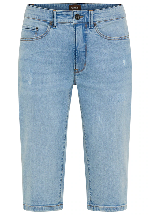 Man's World Plus Jeansbermudas »Große Größen« gerade geschnittenes Bein, normale Leibhöhe, Regular-Fit