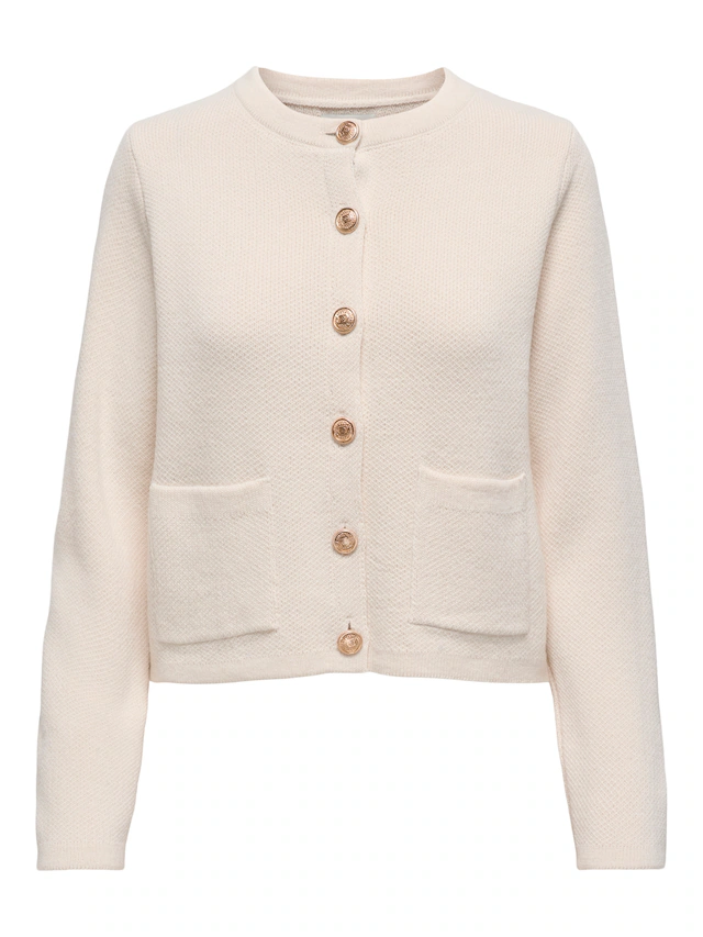 JDY Strickjacke »JDYKIM L/S ON BUTTON CARDIGAN KNT NOOS«