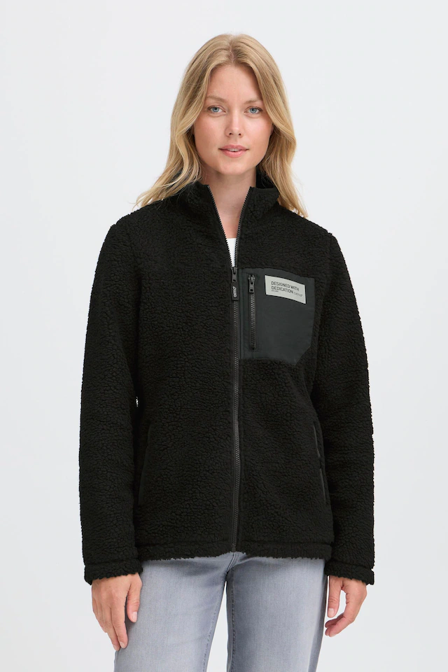 OXMO Plüschjacke »Plüschjacke OXAbby«