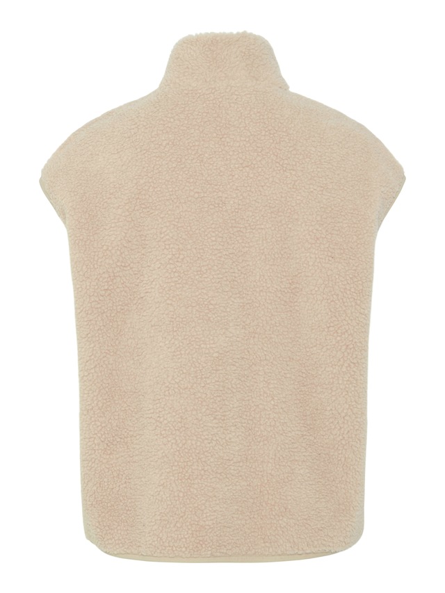 pieces Plüschweste »PCSADIA TEDDY VEST NOOS BC« Kunstfaser