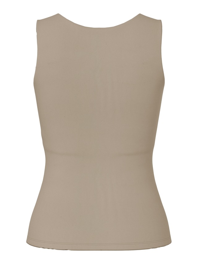 pieces Tanktop »PCLULA SL REVERSIBLE TANKTOP JRS NOOS« Materialmix