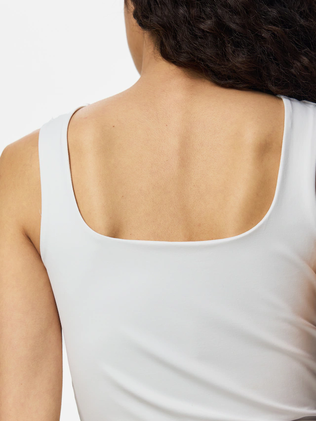 pieces Tanktop »PCLULA SL REVERSIBLE TANKTOP JRS NOOS« Materialmix