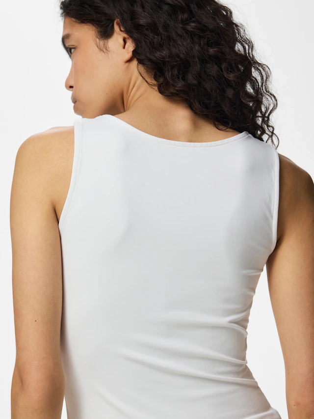 pieces Tanktop »PCLULA SL REVERSIBLE TANKTOP JRS NOOS« Materialmix