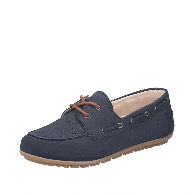 Rieker Bootsschuh Mokassin, Schnürschuh, Halbschuh mit weicher Innensohle