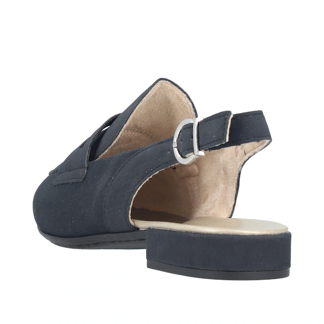 Rieker Slingsandale Sabot, Sommerschuh, Blockabsatz, mit verstellbarem Riemchen
