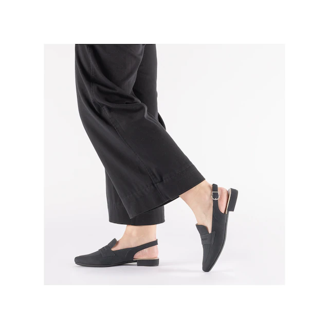 Rieker Slingsandale Sabot, Sommerschuh, Blockabsatz, mit verstellbarem Riemchen
