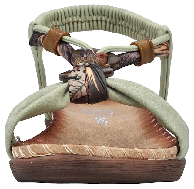 Rieker Sandale Sommerschuh, Urlaubsschuh, Fersenriemchen mit Gummizug