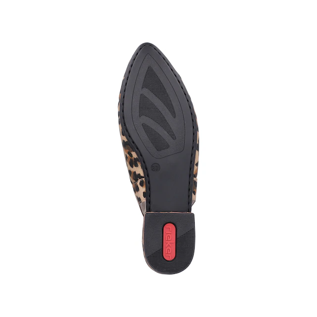 Rieker Slingpumps Sommerschuh, Sabot mit elastischem Textileinfass