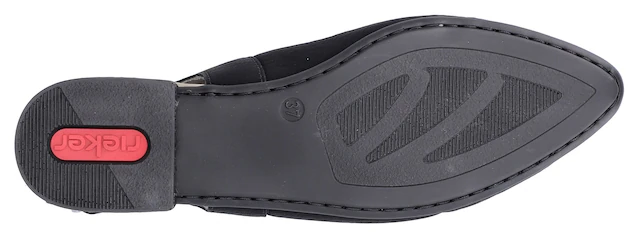 Rieker Slingpumps Sommerschuh, Sabot mit elastischem Textileinfass