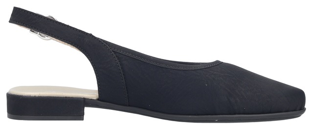 Rieker Slingpumps Sommerschuh, Sabot mit elastischem Textileinfass