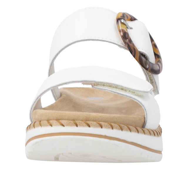 Remonte Pantolette Sommerschuh, Hausschuh mit praktischen Klettverschlüssen