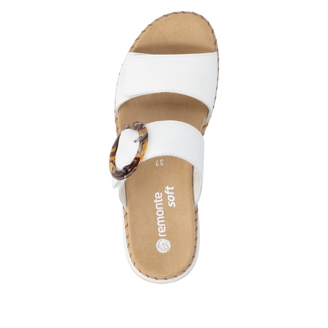 Remonte Pantolette Sommerschuh, Hausschuh mit praktischen Klettverschlüssen