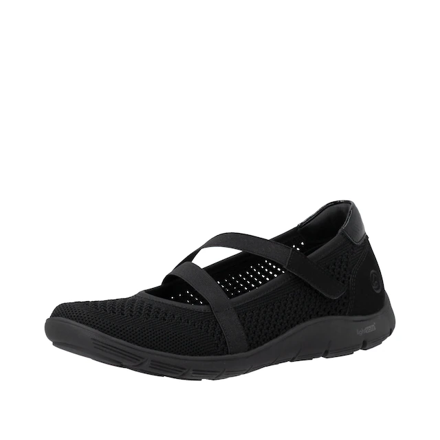 Remonte Riemchenballerina Klettschuh, Slipper mit Lite´n Soft-Ausstattung