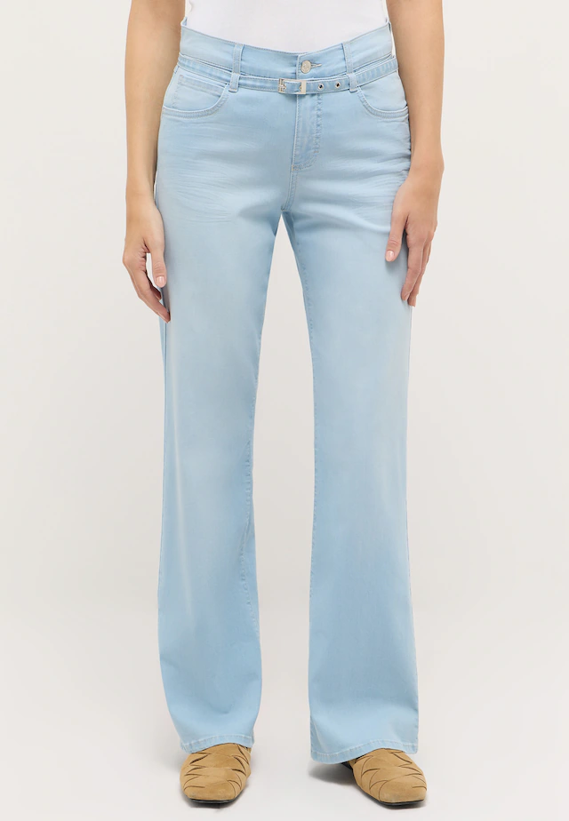 ANGELS 5-Pocket-Jeans »Liz City« mit Gürtel, Relaxed Fit