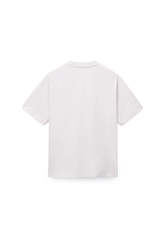 Napapijri T-Shirt »BOX LOGO« Kurzarmdesign, mit Rundhalsausschnitt, aus Baumwolle