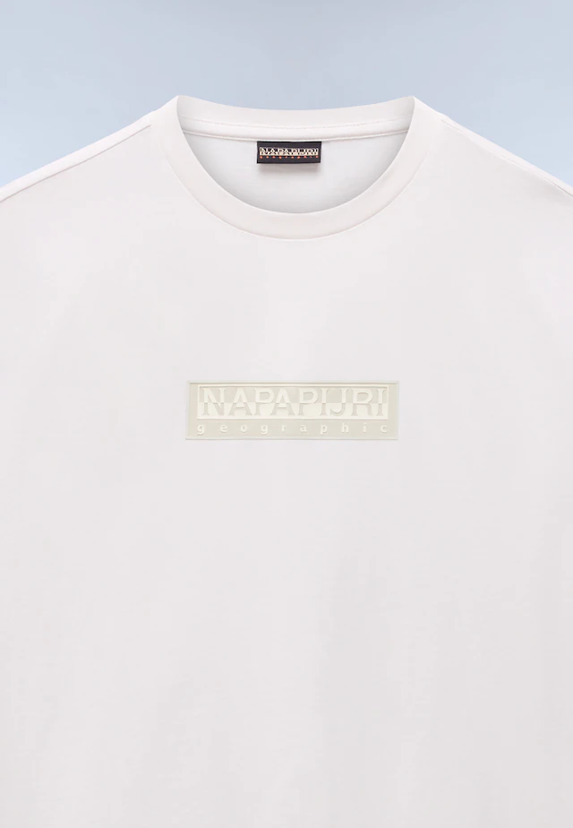 Napapijri T-Shirt »BOX LOGO« Kurzarmdesign, mit Rundhalsausschnitt, aus Baumwolle