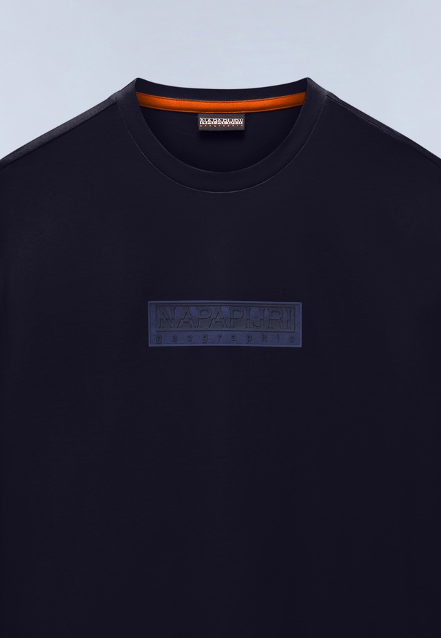 Napapijri T-Shirt »BOX LOGO« Kurzarmdesign, mit Rundhalsausschnitt, aus Baumwolle