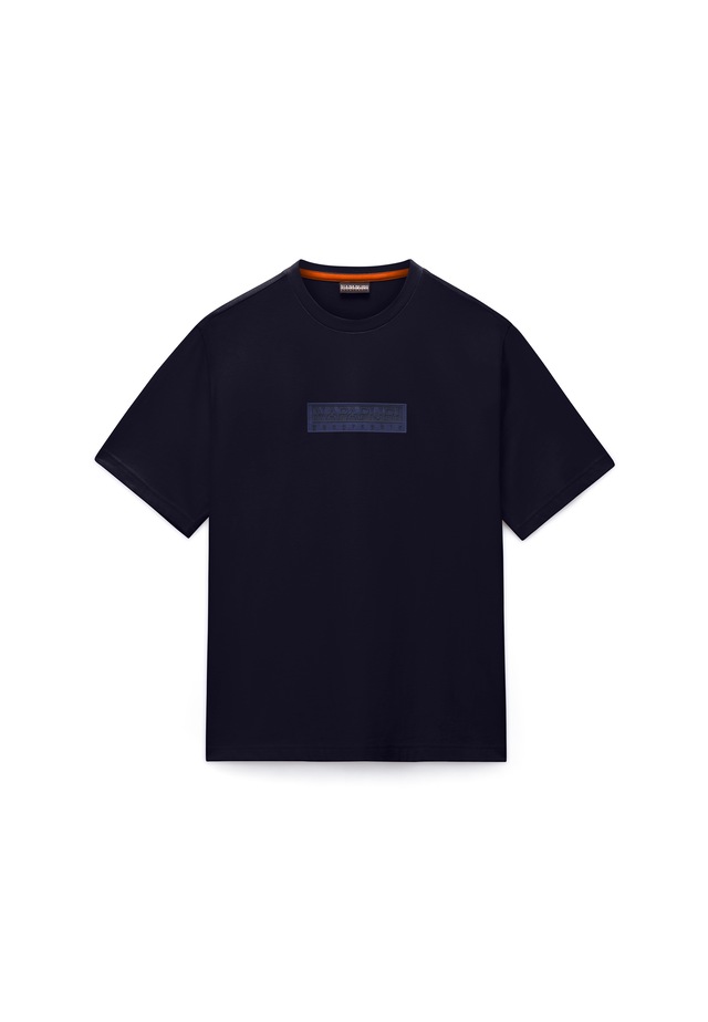 Napapijri T-Shirt »BOX LOGO« Kurzarmdesign, mit Rundhalsausschnitt, aus Baumwolle