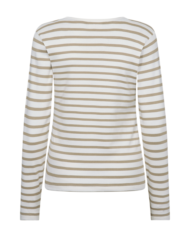 FREEQUENT Langarmshirt »FQFAMILA-TEE« im Streifen-Design