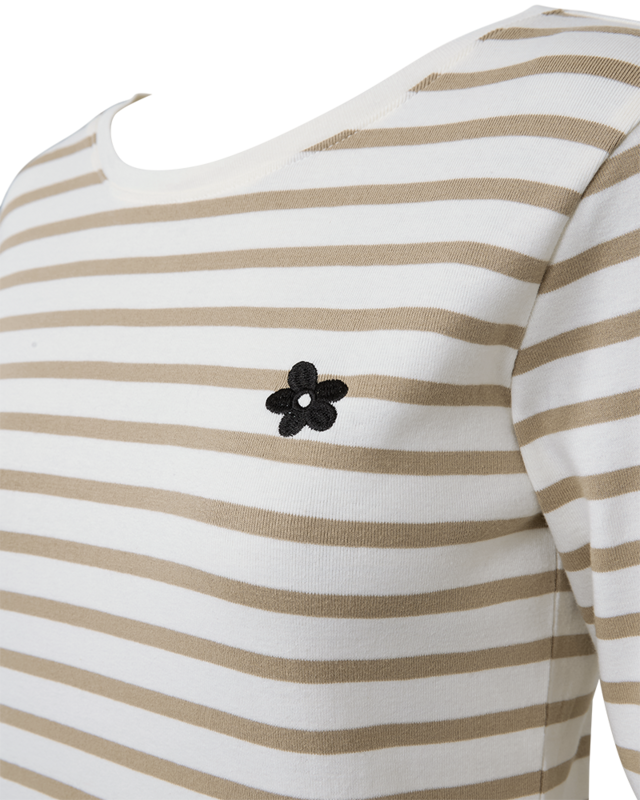 FREEQUENT Langarmshirt »FQFAMILA-TEE« im Streifen-Design