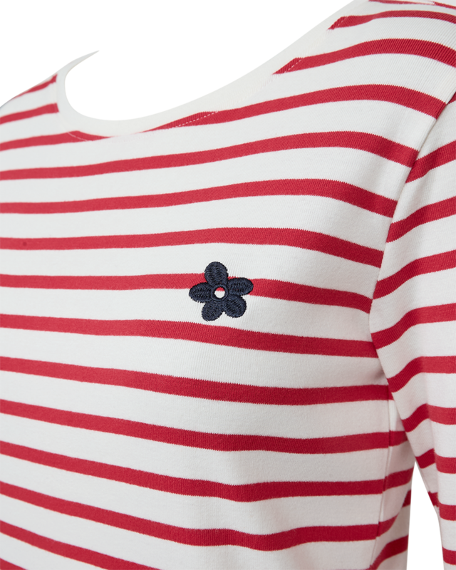 FREEQUENT Langarmshirt »FQFAMILA-TEE« im Streifen-Design