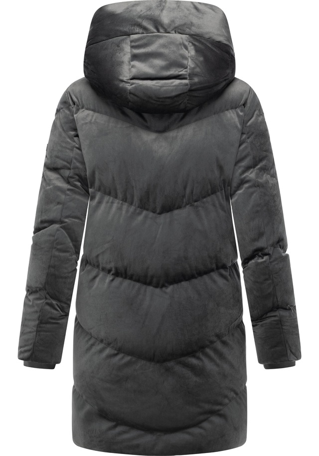 Ragwear Kurzmantel »Avelin Velvet YOUMODO« Teddy-Mantel aus kuscheligem Samt-Material