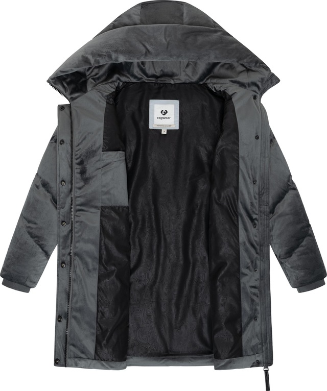 Ragwear Kurzmantel »Avelin Velvet YOUMODO« Teddy-Mantel aus kuscheligem Samt-Material