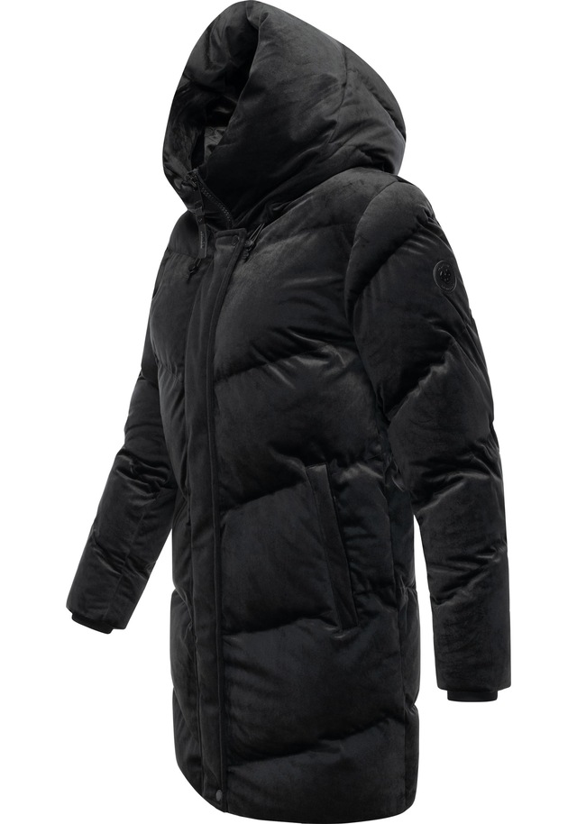 Ragwear Kurzmantel »Avelin Velvet YOUMODO« Teddy-Mantel aus kuscheligem Samt-Material