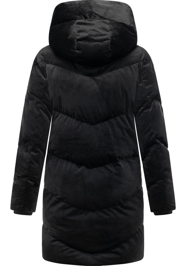 Ragwear Kurzmantel »Avelin Velvet YOUMODO« Teddy-Mantel aus kuscheligem Samt-Material