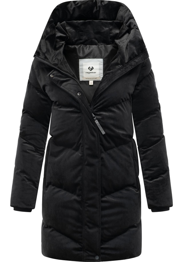 Ragwear Kurzmantel »Avelin Velvet YOUMODO« Teddy-Mantel aus kuscheligem Samt-Material