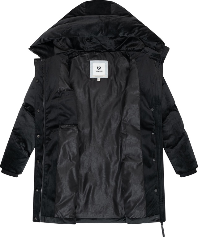 Ragwear Kurzmantel »Avelin Velvet YOUMODO« Teddy-Mantel aus kuscheligem Samt-Material