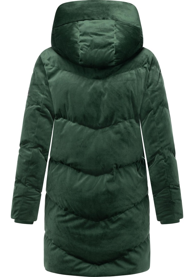 Ragwear Kurzmantel »Avelin Velvet YOUMODO« Teddy-Mantel aus kuscheligem Samt-Material
