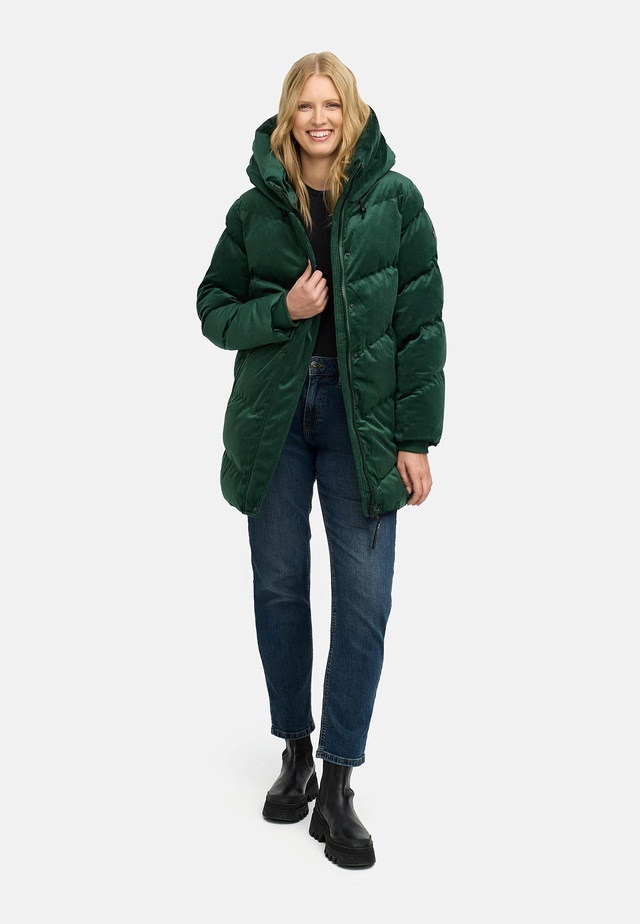 Ragwear Kurzmantel »Avelin Velvet YOUMODO« Teddy-Mantel aus kuscheligem Samt-Material