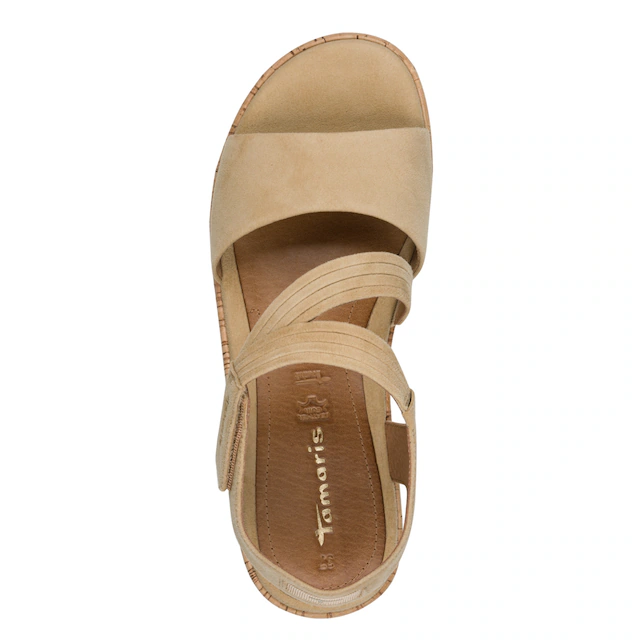 Tamaris Keilsandalette Riemchensandale, Sommerschuh mit Touch it-Ausstattung
