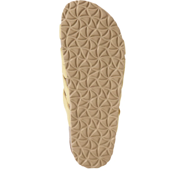 Tamaris Pantolette Schlupfschuh, Hausschuh, Sommerschuh mit Veloursleder-Fußbett