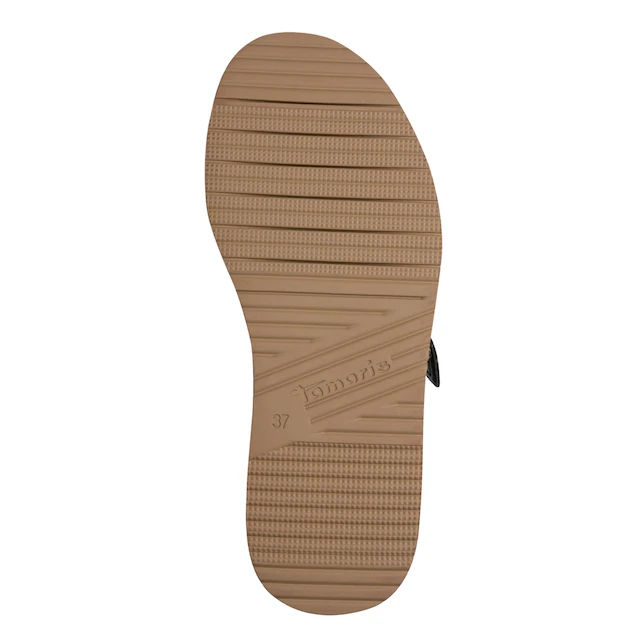 Tamaris Pantolette Plateau, Sommerschuh, Schlüpfschuh mit sommerlicher Lochung