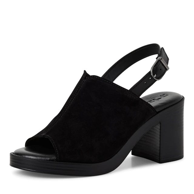 Tamaris Sandalette Blockabsatz, Sommmerschuh mit verstellbarer Schnalle