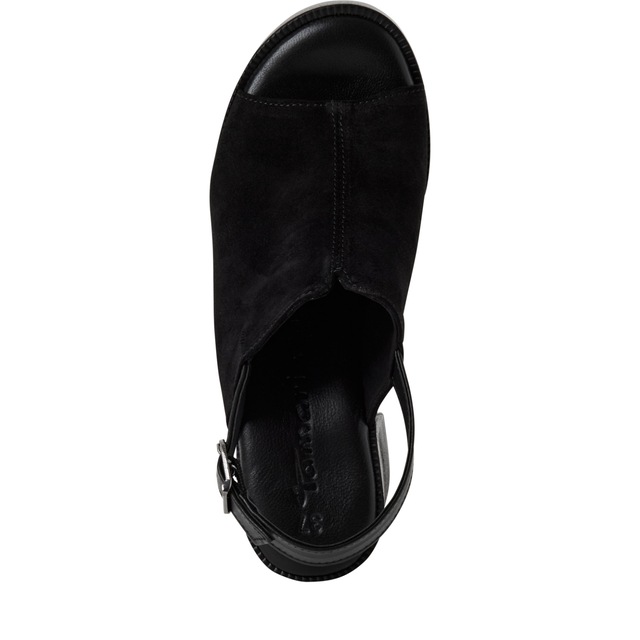 Tamaris Sandalette Blockabsatz, Sommmerschuh mit verstellbarer Schnalle
