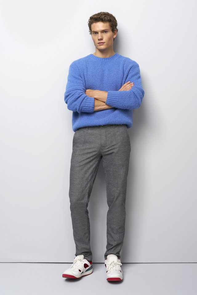 MEYER Chinos »M5 Move« M5 Move im Wool-Look