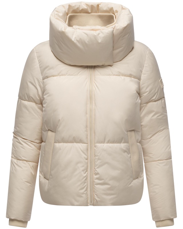 Navahoo Outdoorjacke »Traumelfe 14« ohne Kapuze Winter Steppjacke mit hohem Kragen