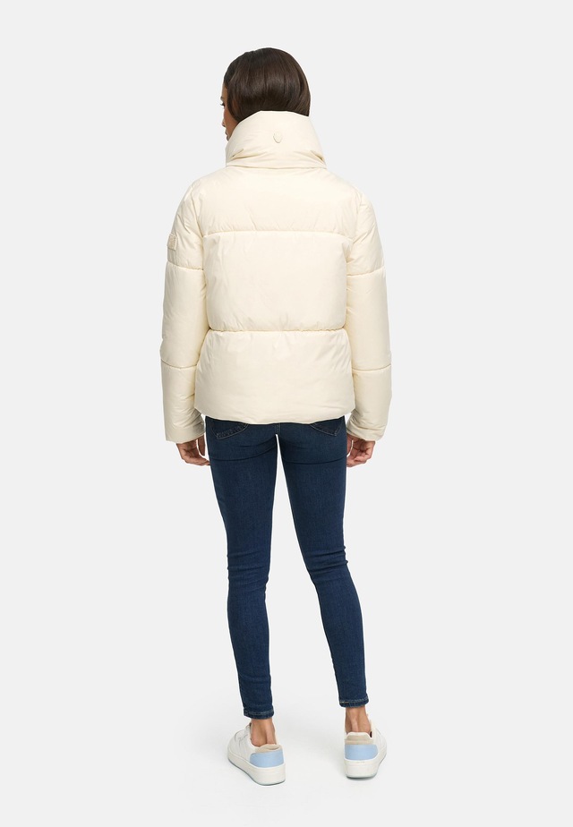 Navahoo Outdoorjacke »Traumelfe 14« ohne Kapuze Winter Steppjacke mit hohem Kragen