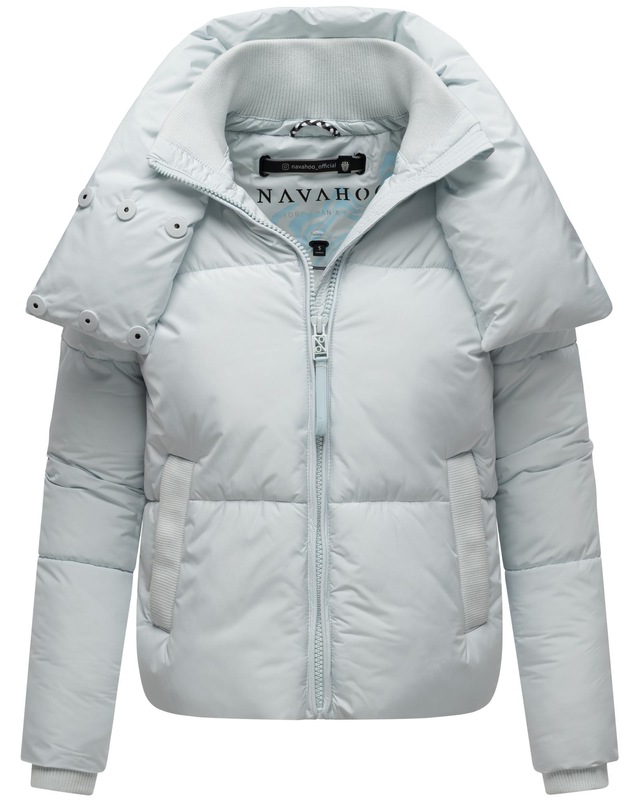 Navahoo Outdoorjacke »Traumelfe 14« ohne Kapuze Winter Steppjacke mit hohem Kragen