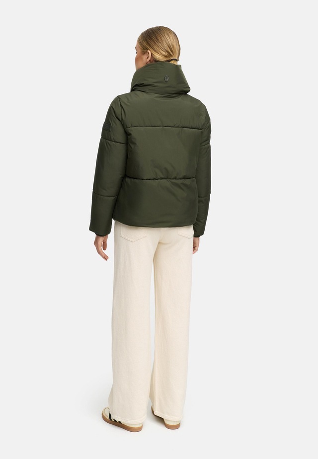 Navahoo Outdoorjacke »Traumelfe 14« ohne Kapuze Winter Steppjacke mit hohem Kragen
