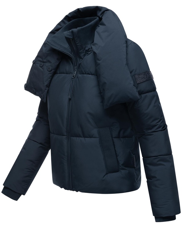 Navahoo Outdoorjacke »Traumelfe 14« ohne Kapuze Winter Steppjacke mit hohem Kragen