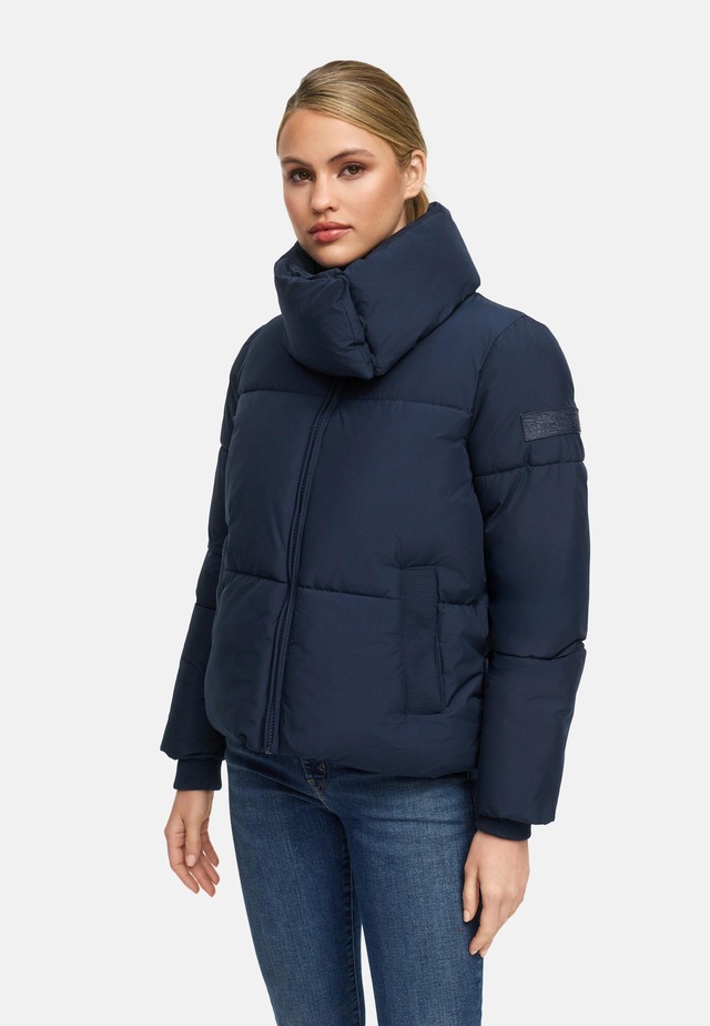 Navahoo Outdoorjacke »Traumelfe 14« ohne Kapuze Winter Steppjacke mit hohem Kragen