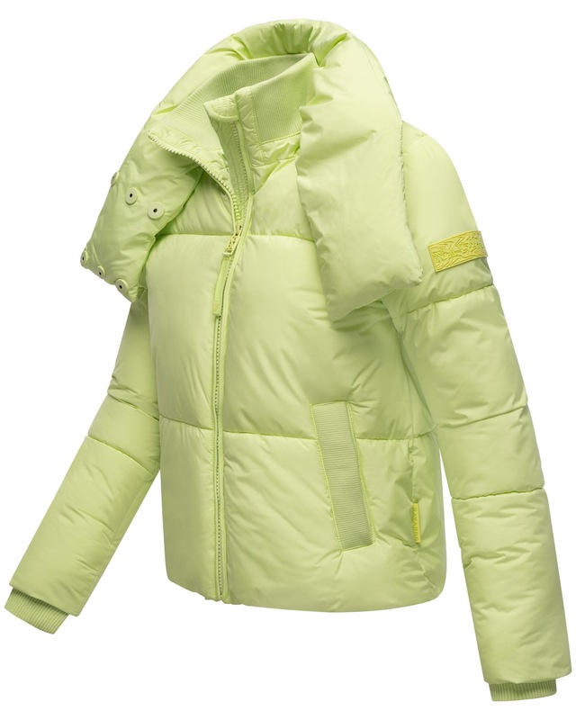 Navahoo Outdoorjacke »Traumelfe 14« ohne Kapuze Winter Steppjacke mit hohem Kragen